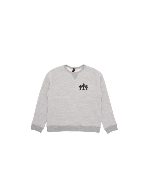 Chrome Hearts Black Cemetery Cross Seven-11 Crewneck Sweatshirt Chrm0131" for men