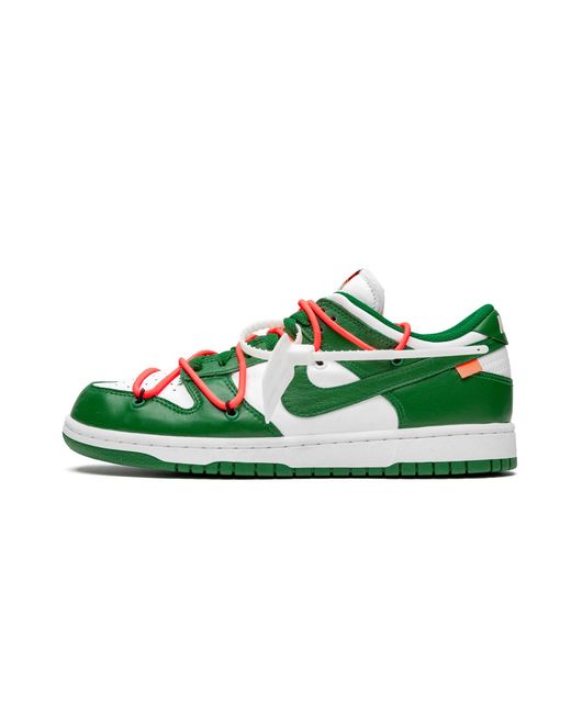 NIKE X OFF-WHITE Green Dunk Low "Off