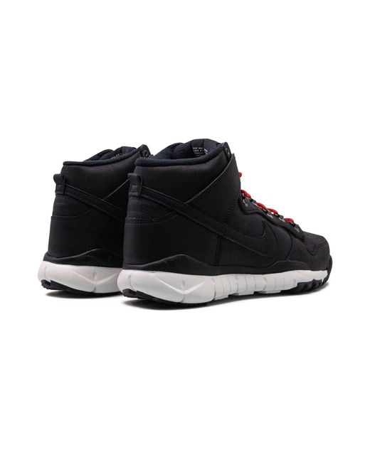 Nike Black Dunk High Boot Sb Shoes for men