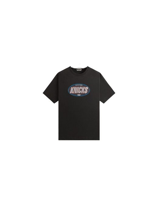 Kith Black New York Knicks Y2K Vintage T-Shirt Khm032932 001" for men