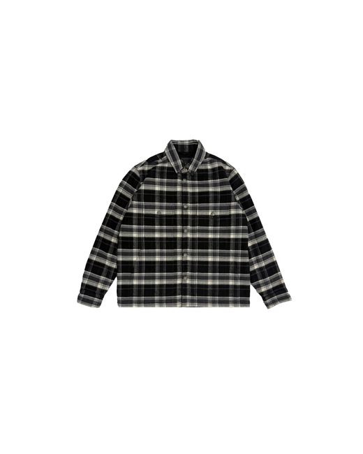 Chrome Hearts Black Work Dog Quilted Shirt Jacket Chrm0528" for men