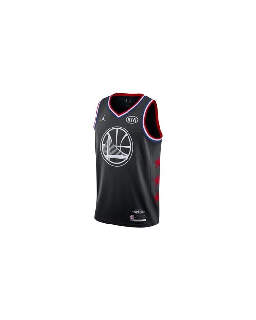 Nike Black Air Jordan Nba Gs Warriors Stephen Curry 2019 All Bv3571 011" for men