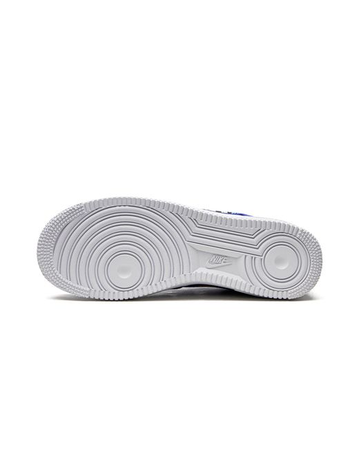 Nike Blue Air Force 1 Lo '07 Prm Mns "Los Angeles Patched Up" Dx2306 400"