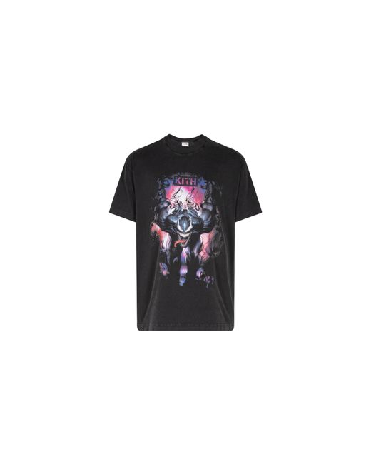 Kith Black Symbiote Vintage T-Shirt "Marvel for men