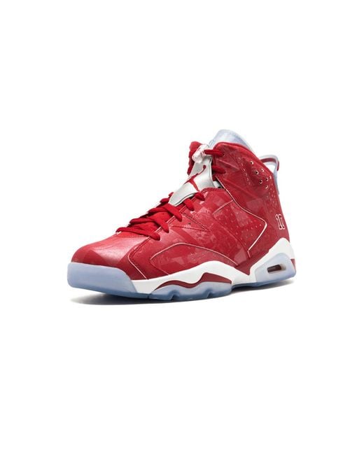 Nike Red Air 6 Retro "Slam Dunk" Sneakers for men
