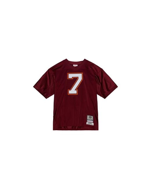 Mitchell & Ness Red Dark Jersey "Ncaa Virginia Tech Hokies 2000 Michael Vick" Ajy56259 Vte00Mvcmaro" for men