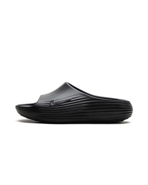 Nike Black Reactx Rejuven8 Slide "Triple" Hv4479 001" for men