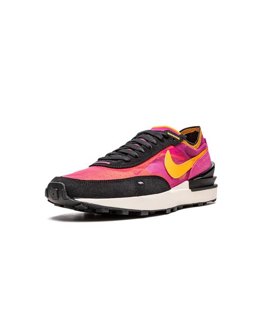 Nike Black Waffle One "Active Fuchsia" Da7995 600" for men