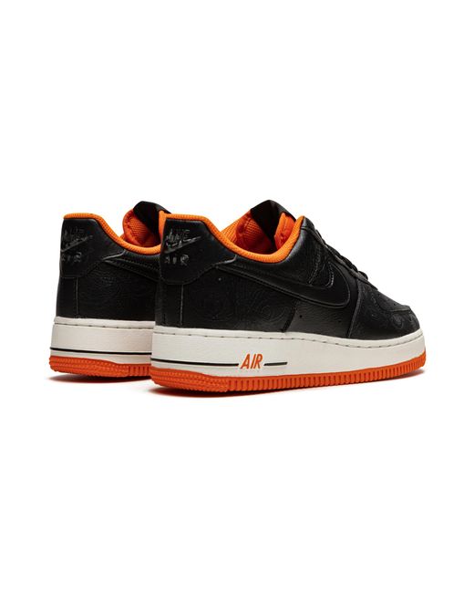 Nike Black Air Force 1 '07 Prm "Halloween" Dc8891 001" for men