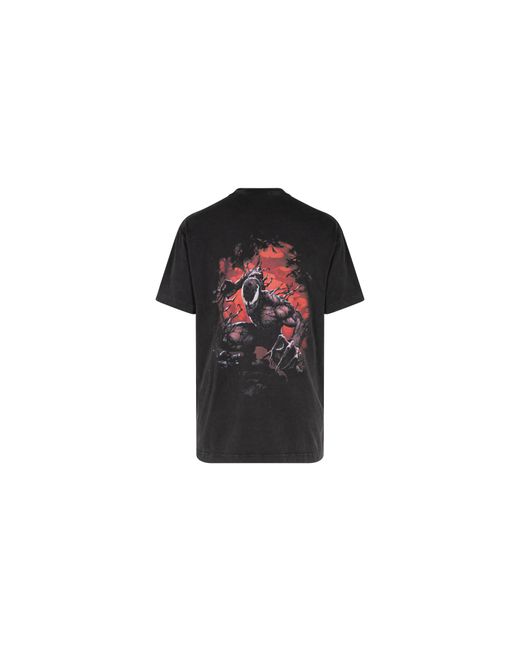 Kith Black Symbiote Vintage T-Shirt "Marvel for men
