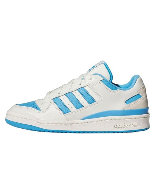 Adidas Blue Forum Low Cl "Ivory Semi Burst" Ig3779" for men