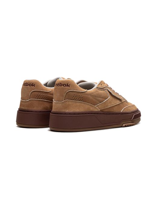 Reebok Brown Club C Ltd Low "Rust Edge Suede" Rmia04Dc99Lea00I2061" for men