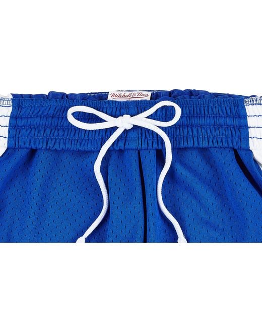 Mitchell & Ness Blue Swingman Shorts "Nba Los Angeles Clippers 2002" Smshgs20039 Lacroya02" for men