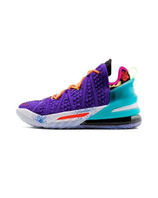 Nike Blue Lebron 18 "Best-18" Dm2813 500" for men