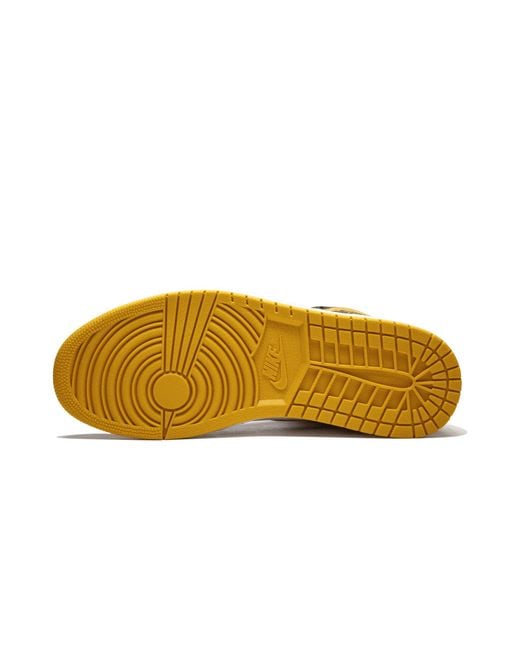 Nike Black Air 1 Retro High Og "yellow Ochre" Shoes for men