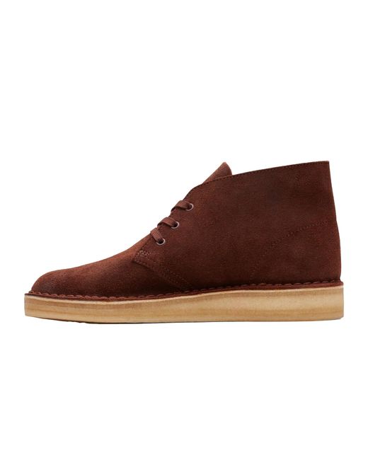 Clarks Brown Desert Coal "British Tan" 26174046" for men