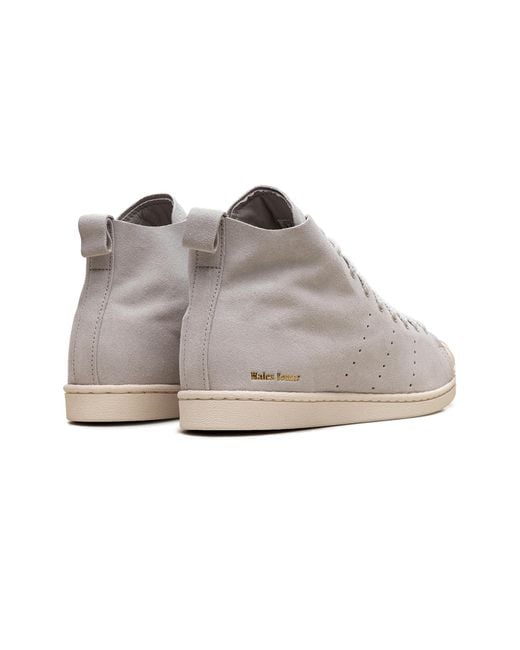 Adidas Gray Superstar Hi "Wales Bonner for men