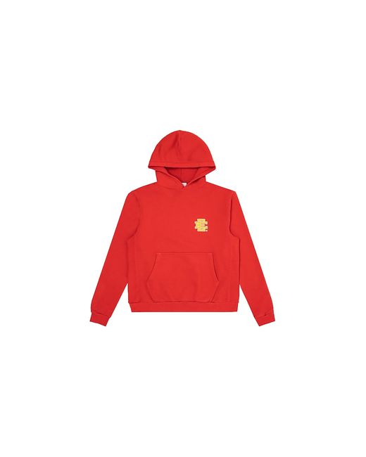 Eric Emanuel Red Ee Basic Hoodie "Ss23 for men