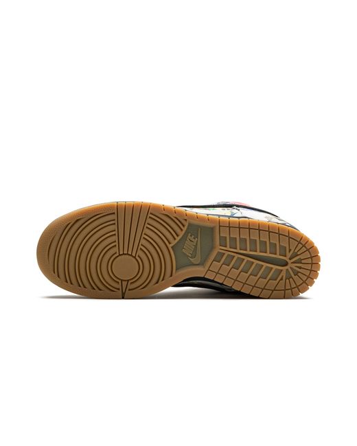 Nike Black Sb Dunk Low "Supreme for men