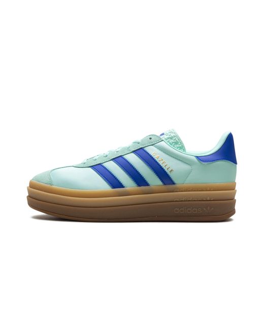 Adidas Blue Gazelle Bold "Clear Mint Lucid Metallic" Ji2702"