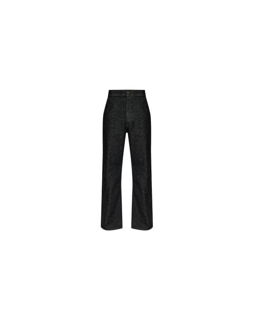 Fear Of God Black Denim Work Pant "Vintage" 130Ho258361F" for men