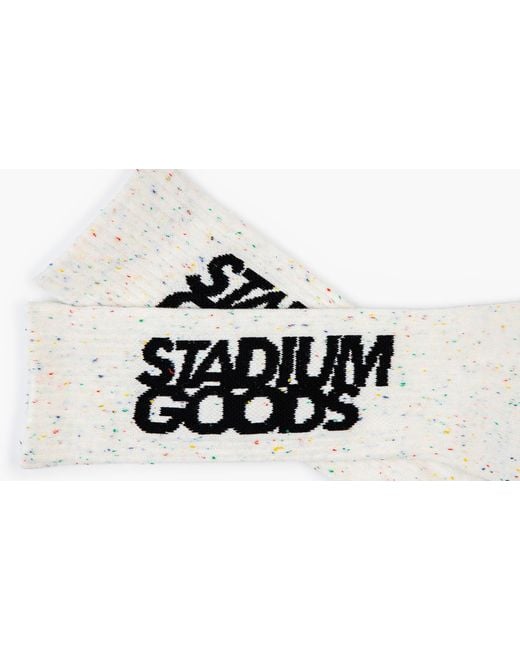 Stadium Goods White Crew Socks