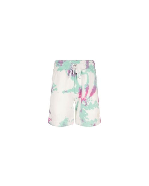 Amiri Black Core Tie Dye Sweat Shorts Mjte003 349" for men