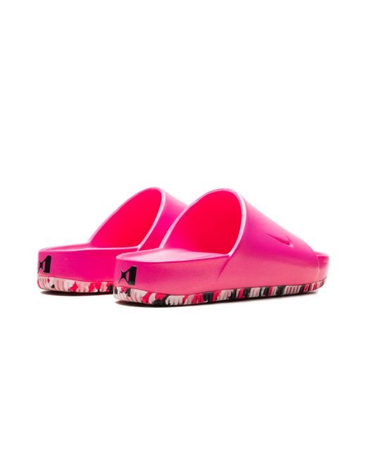 Nike Black Calm Slide "A'Ja Wilson Hyper" Hm0275 601"