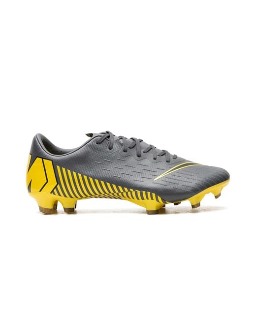 Nike Black Mercurial Vapor 12 Pro Fg "Dark Ah7382 070" for men