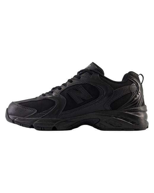 New Balance Black 530 "Triple Leather" Mr530Nb" for men