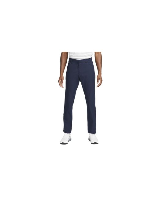 Nike Black Dri-Fit Repel 5-Pocket Slim-Fit Golf Pants "Obsidian Da3064 451" for men