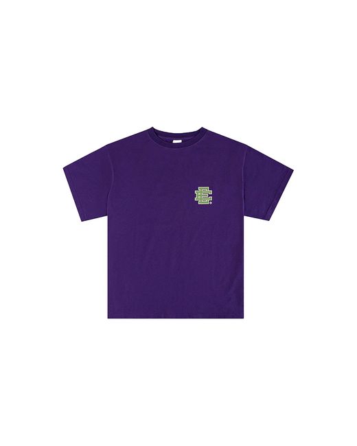 Eric Emanuel Purple Ee Basic T-Shirt Fw24 Ee356" for men