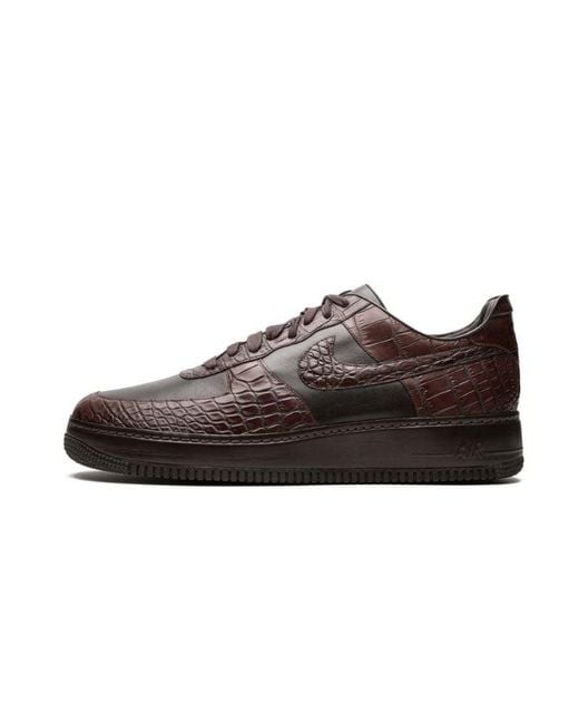 Air force 1 crocodile deals lux