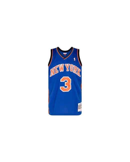 Mitchell & Ness Blue Swingman Jersey "Nba New York Knicks 05-06 Stephon Marbury" Smjygs18443 Nykroya05Smb" for men