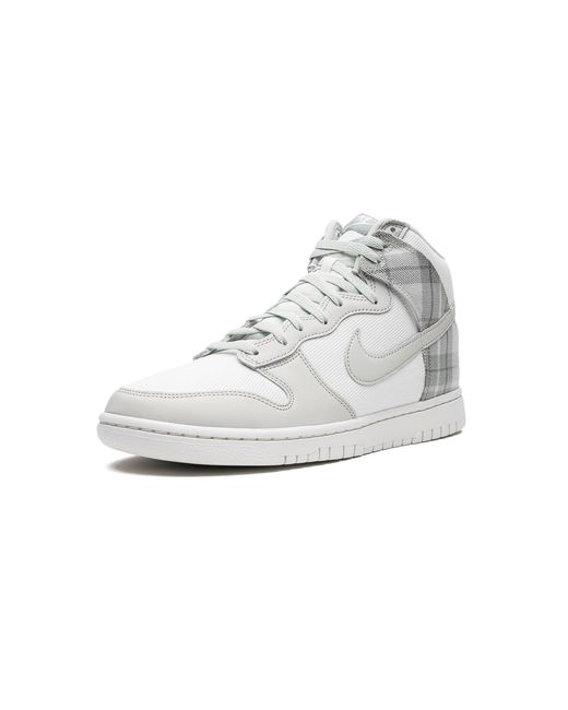 Nike Black Dunk High "Plaid for men
