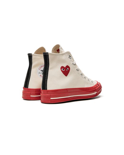 Converse Red Chuck 70 High "Cdg Play for men