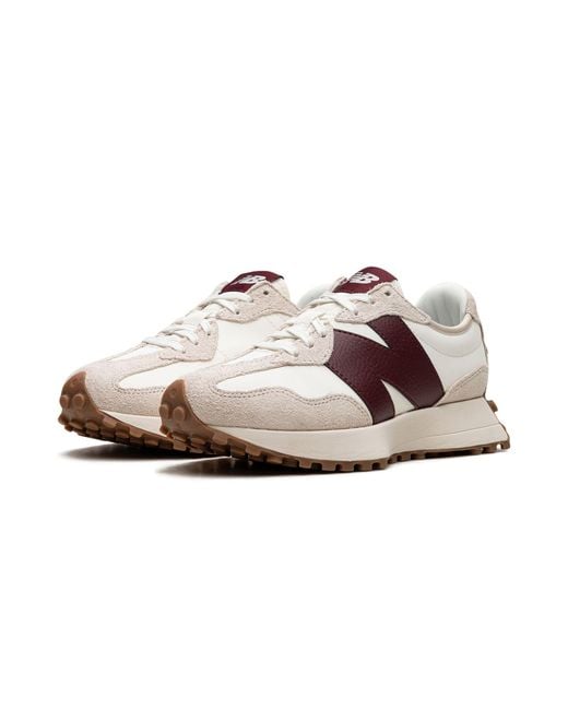New Balance 327 "moonbeam Classic Burgundy" in Black Lyst UK