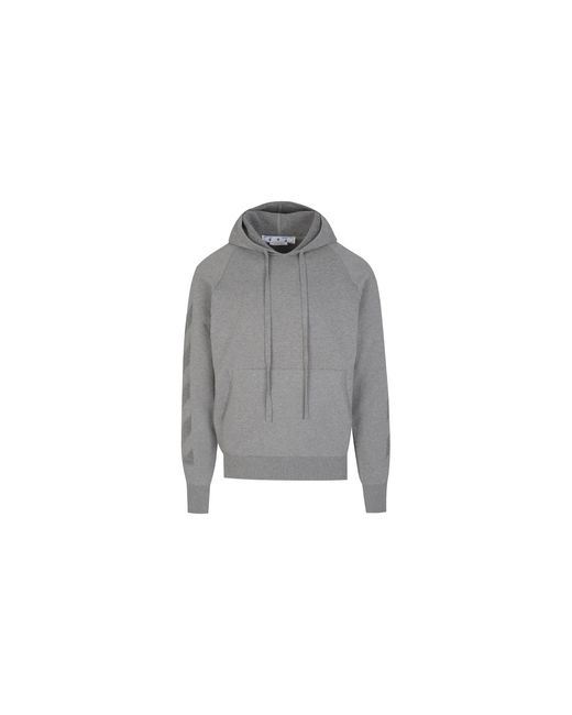 Off-White c/o Virgil Abloh Black Arrow Knit Hoodie Omha141C99Kni0010606" for men