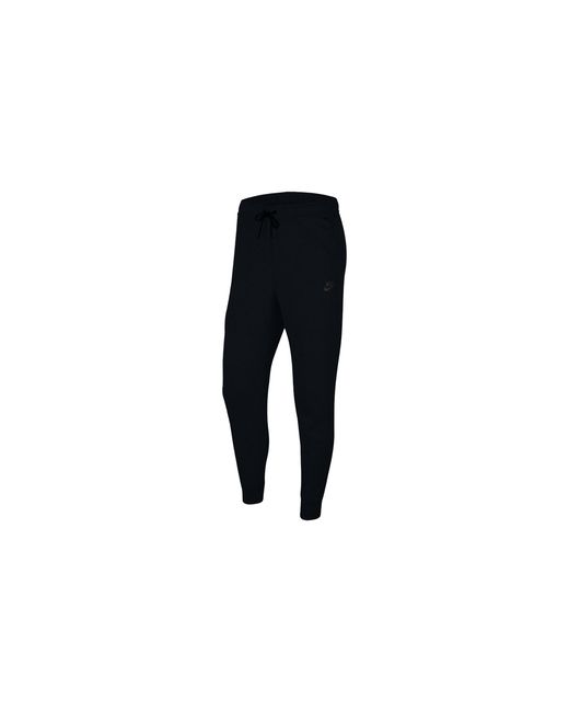 Nike Black Sportswear Tech Fleece Joggers Cu4495 010" for men