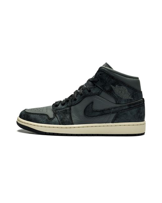 Nike Black Air 1 Mid "Distressed Smoke" Fj3448 001"