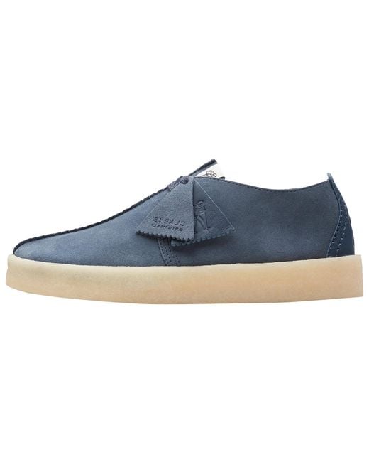 Clarks Blue Trek Cup Style Suede" 26166223" for men