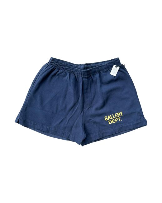 GALLERY DEPT. Blue Logo Zuma Shorts & Gd261" for men