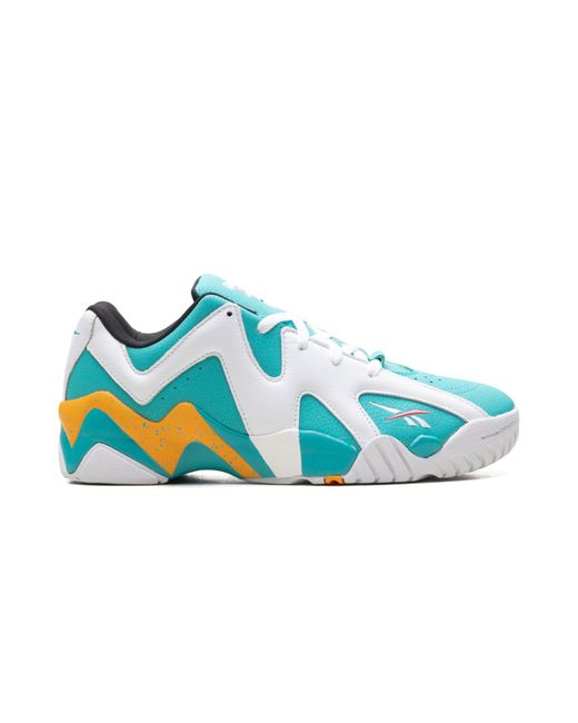 Reebok Blue Kamikaze Ii Low Basketball "Spearmint-Footwear- Gx6120" for men