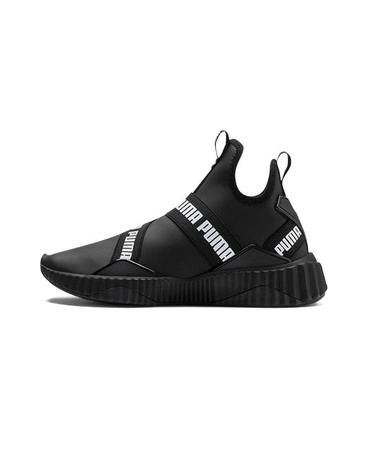 PUMA Black Defy Mid Matte "Matte" 192845 01"