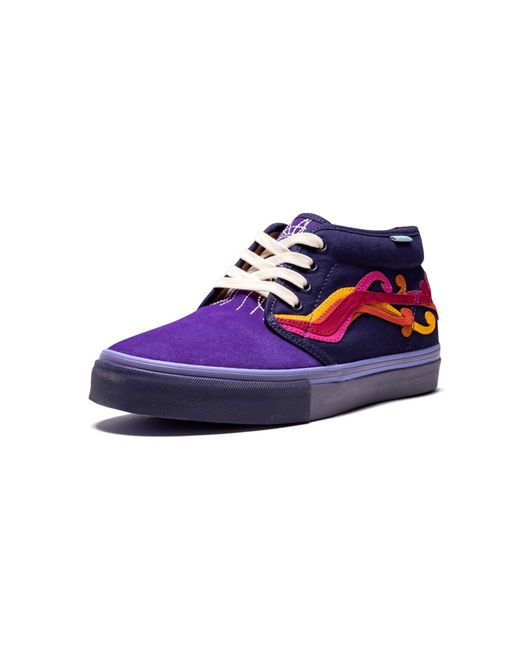 Vans Blue Chukka Lx "Sole Classics" Vn0A3Qoft3I" for men