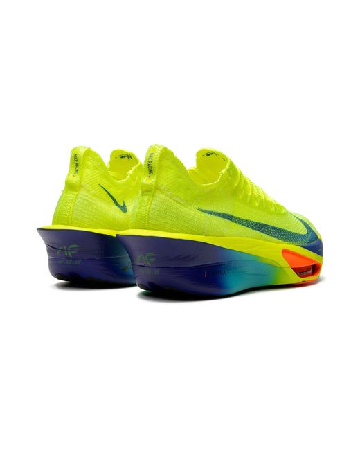 Nike Black Zoomx Alphafly 3 "volt" Shoes for men