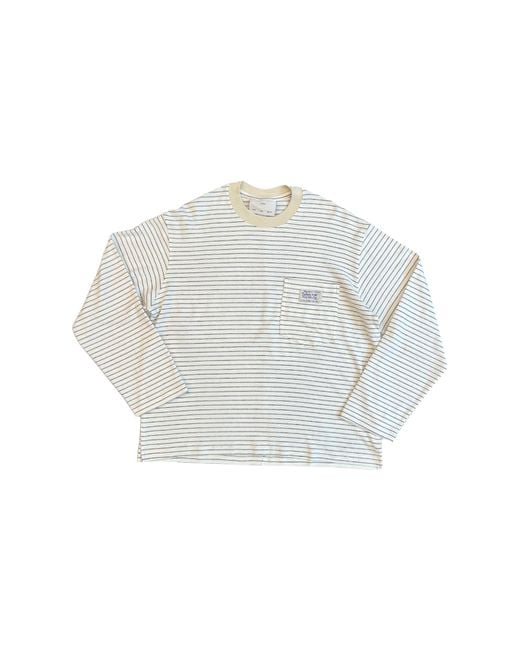 Song For The Mute Black Crew Neck Pullover "Ivory" 262_Mjp021_Fzjrivy" for men