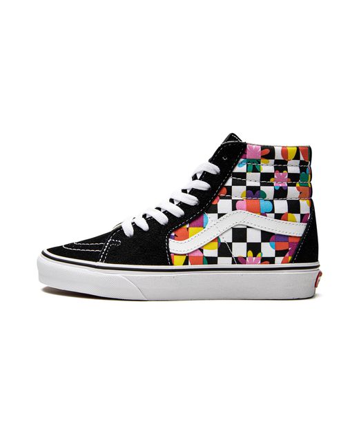 Vans Black Sk8-Hi "Floral Checkerboard" Vn0A7Q5Nb05" for men
