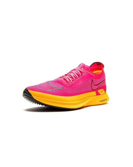 Nike Black Zoomx Streakfly "hyper Pink Laser Orange" Shoes for men