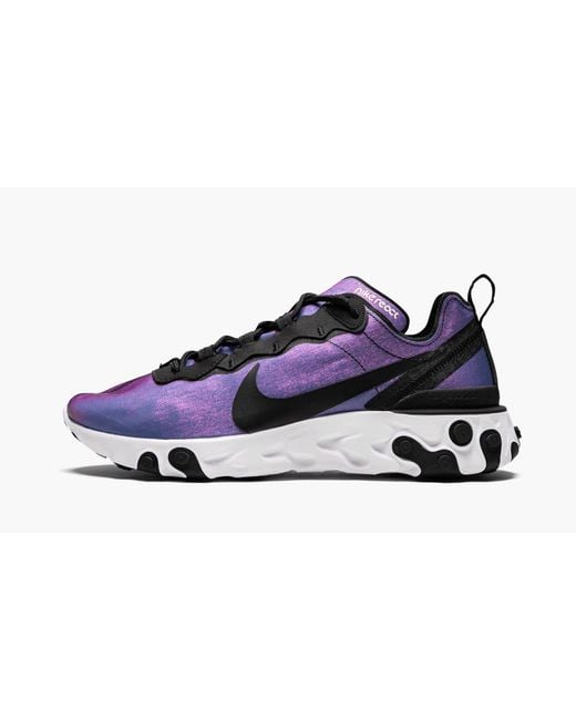 Nike Purple React Element 55 Prm Su19 "sunset" Shoes